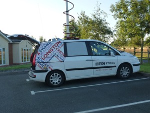 The BBC Stoke radio car